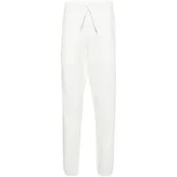 autry pantalon de jogging à patch logo - blanc