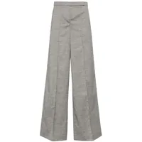 dorothee schumacher pantalon de tailleur en lin - gris