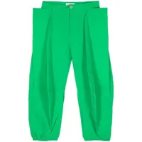 walter van beirendonck pantalon fuselé à poches cargo - vert