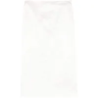 sportmax jupe crayon à taille haute - blanc