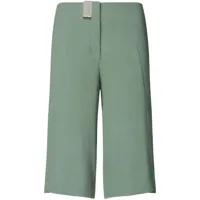tory burch pantalon à coupe stretch - vert