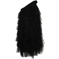 uma wang robe courte aela - noir