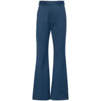vivienne westwood pantalon de tailleur ray - bleu