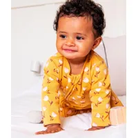 pyjama en jersey molletonné avec zip ventral bébé