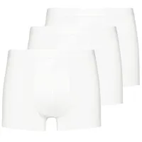 hema boxers homme modèle court coton/stretch long lasting blanc (blanc)