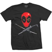 t-shirt marvel comics: deadpool crossbones