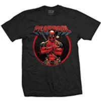 t-shirt marvel comics: deadpool crossed arms