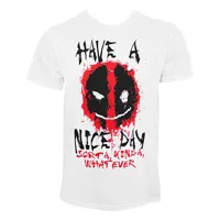 t-shirt deadpool - have a nice day