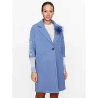 maryley manteau de mi-saison 23ib148/m11 bleu regular fit