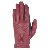 helstons candy woman leather gloves rose m