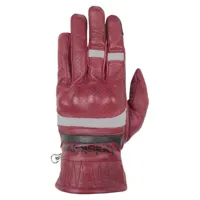helstons mora air leather gloves rouge l