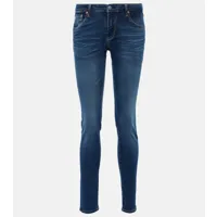 ag jeans jean skinny legging à taille basse