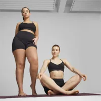 puma brassière de sport move yogini studio pour femme, noir