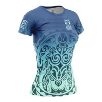 otso maori kahurangi short sleeve t-shirt bleu s femme