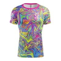 otso psychedelic short sleeve t-shirt multicolore xl homme