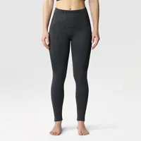 the north face legging sport pour femme asphalt grey-tnf black taille m/l