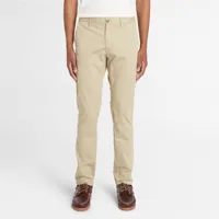 timberland pantalon chino stretch sargent lake pour homme en beige beige, taille 33 x 32