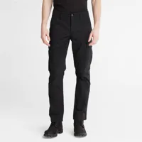 timberland pantalon cargo core pour homme en noir noir, taille 40 x 34