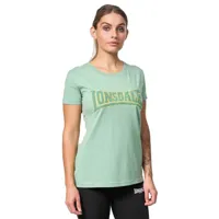 lonsdale aherla short sleeve t-shirt vert 2xl femme