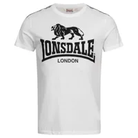 lonsdale sheviock short sleeve t-shirt blanc xl homme