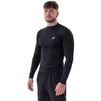 nebbia functional active 328 long sleeve t-shirt noir m homme