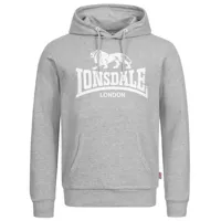 lonsdale fremington hoodie gris 3xl homme